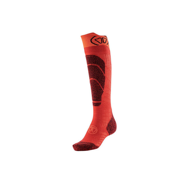 Sidas Ski Merino kinder socken rot/orange