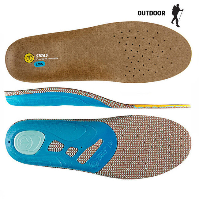 Sidas 3Feet Outdoor Niedrig Schuheinlagen