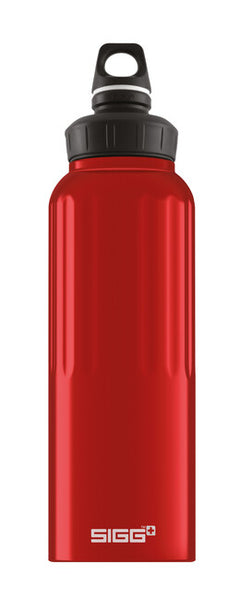 SIGG WMB Aluminium-Trinkflasche, Rot, 1,5 l