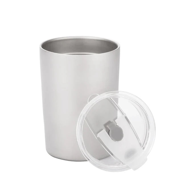 Silverant Double-Wall Titanium Cup with Straw 400ml