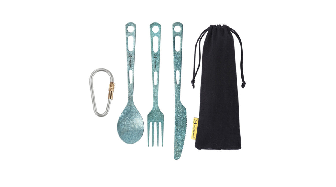 SilverAnt Titan-Besteck, blau