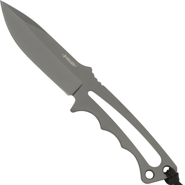 Haller Skelett Neck Knife Feststehendes Messer