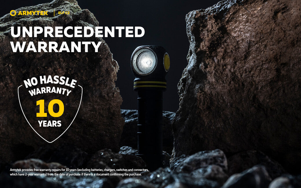 ArmyTek Celovka Elf C2 Micro USB tepla weiß s napajanim z akumulatora 1023 lm