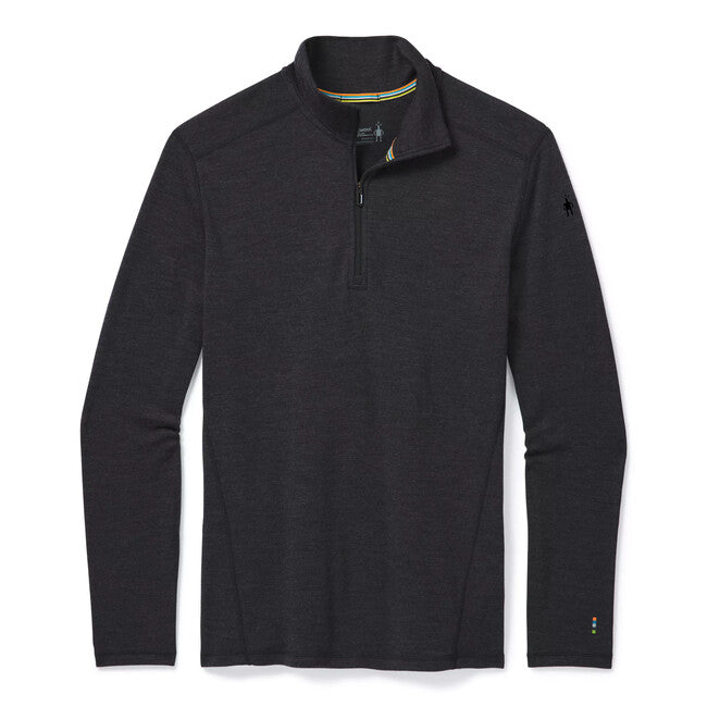 Smartwool Classic Thermal Merino BL 1/4 Zip Unterwäsche, anthrazit meliert