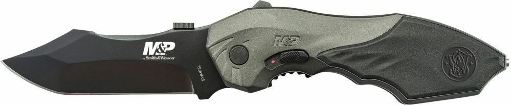 Smith and Wesson M&P 2nd Generation taktisches Messer 8,9 cm schwarz Aluminium Gummi