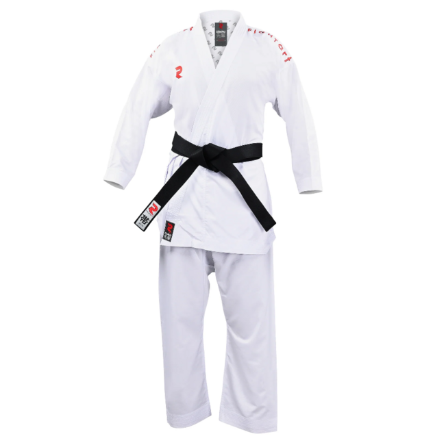 Fight Art kimono Sempai KA WKF 120g, rot znaky