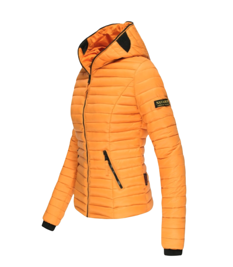 Navahoo Kimuk damen Übergangsjacke mit Kapuze, gelb