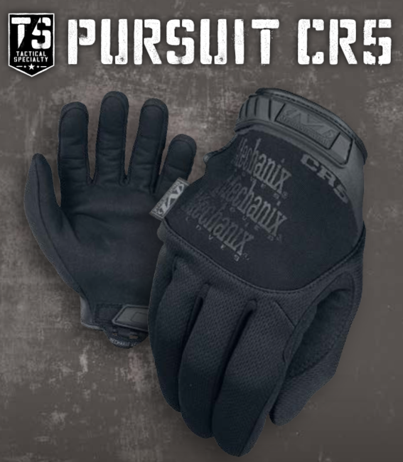Mechanix Wear Pursuit D-5 Cut Resistant Gloves, Black