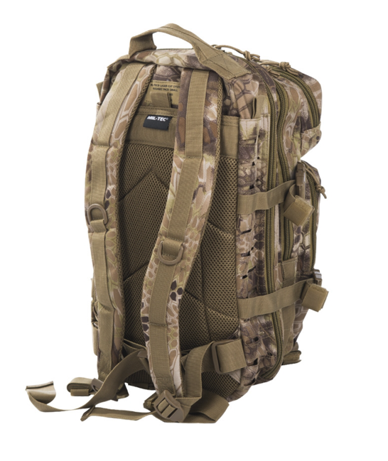 Mil-Tec Rucksack US Assault Small Laser Cut, mandra tan, 20L