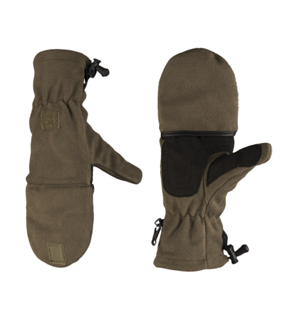 Mil-Tec Handschuhe s prekrytim prstov, oliv