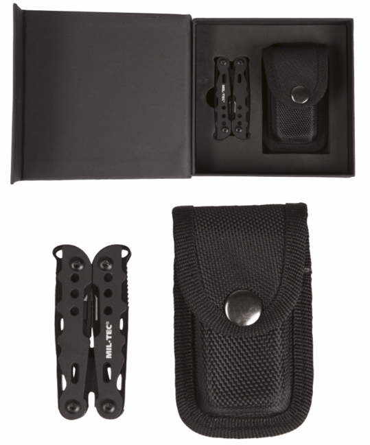 Mil-Tec Multitool small mit Etui, schwarz