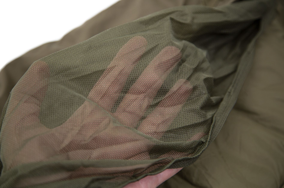 Carinthia Tropen schlafsack mit netz, oliv