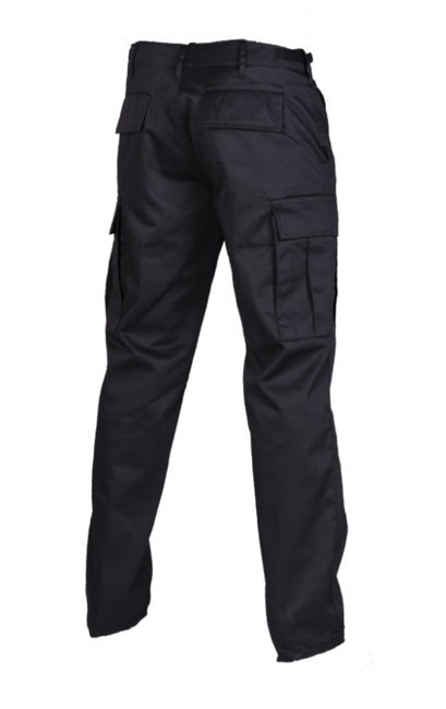 Mil-Tec US Ranger BDU Straight Cut hose, schwarz