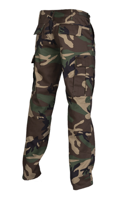 Mil-Tec US Ranger BDU gerader Schnitt woodland