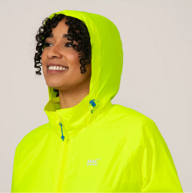 Mac in a Sac Mias Origin 2 nepremokavá bunda, neónová žltá