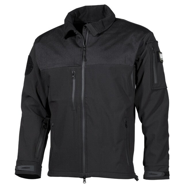 MFH Professional Softshell Jacke Australien, schwarz