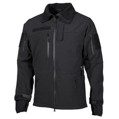 MFH High Defence Softshell-Jacke, schwarz