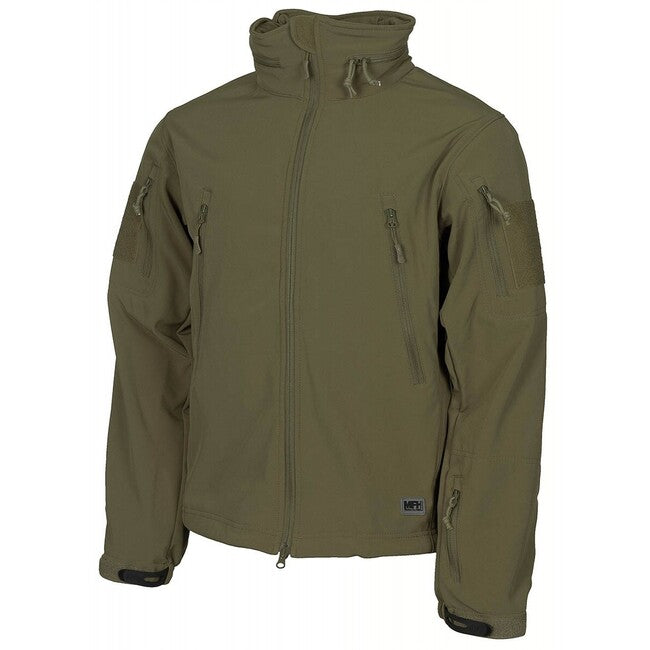 MFH Scorpion softshell jacke, od grün