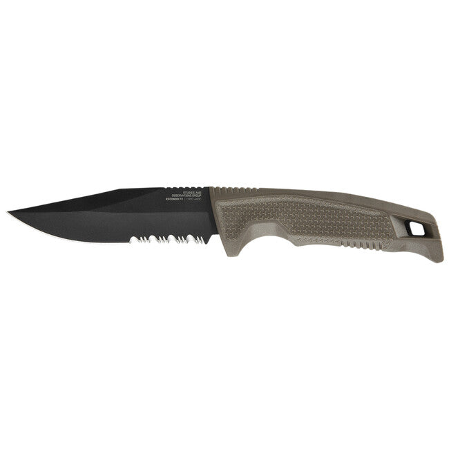 SOG RECONDO FX feststehendes messer - FDE - teilgezahnt