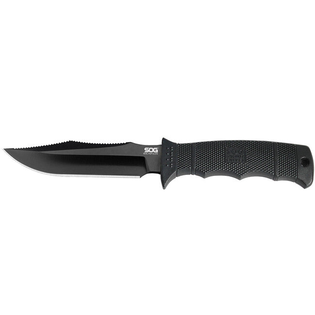 SOG Seal Pup Elite - Nylon Sheat - schwarz TINI, STRAIGHT EDGE