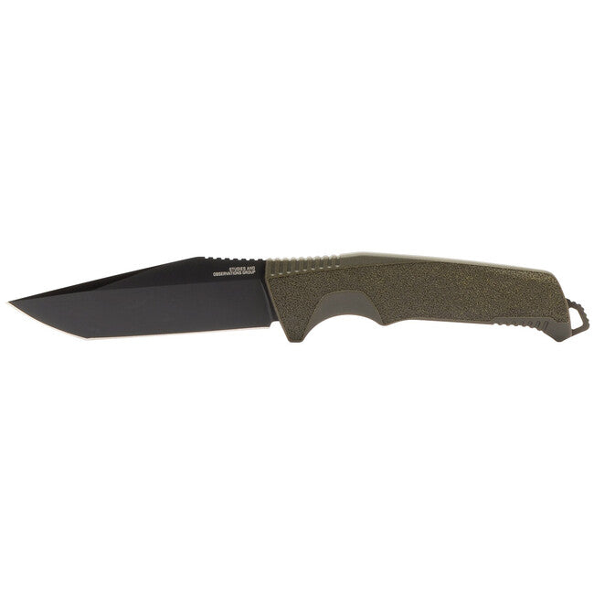 SOG Trident FX feststehendes messer - od grün - straight edge