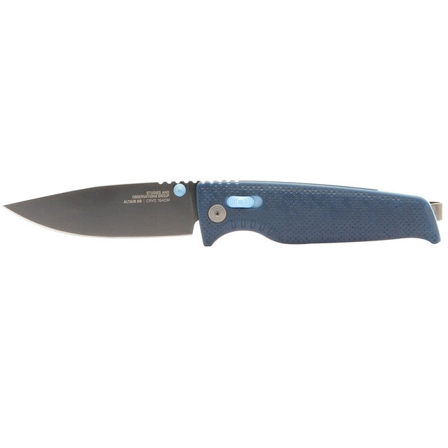 SOG Altair Xr schließmesser - tintenfisch tinte schwarz & stein blau