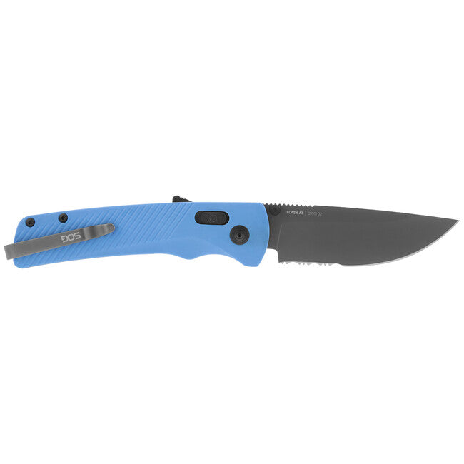 SOG Flash AT - CIVIC CYAN - teilweise gezahnt