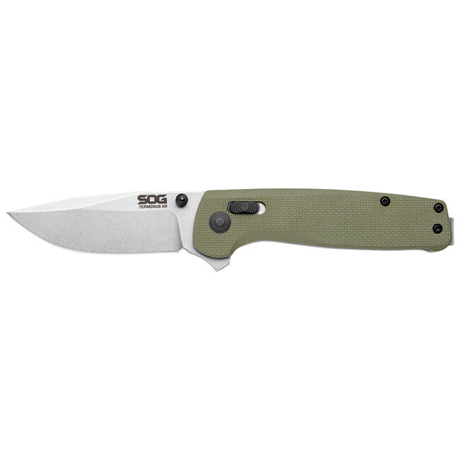 SOG Terminus XR G10 schließmesser - Olive Drab