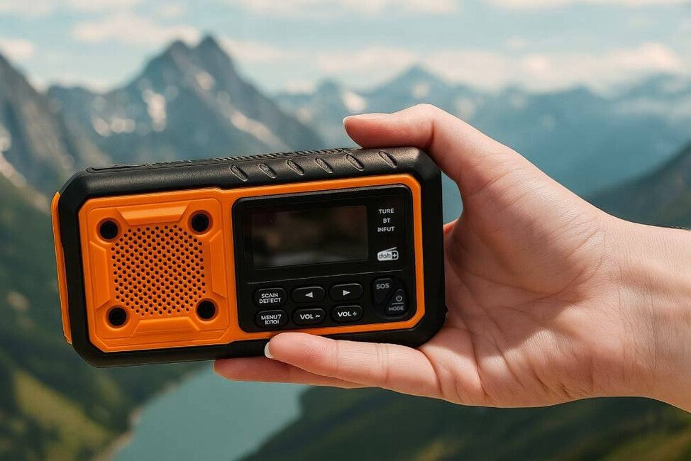 Liber Montis Sonus Multifunctional DAB/DAB+ FM Radio with Bluetooth 5.1 and SOS Function