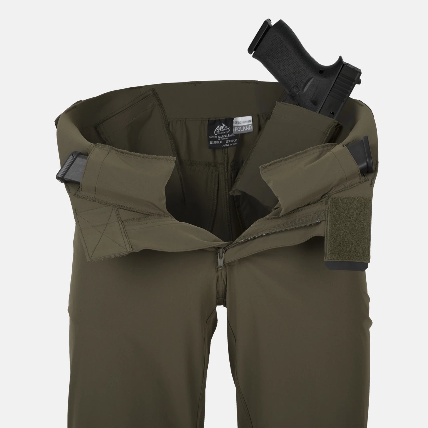 Helikon-Tex COVERT nohavice VersaStretch taktické Versa Stretch Lite, Shadow Grey – detail 9