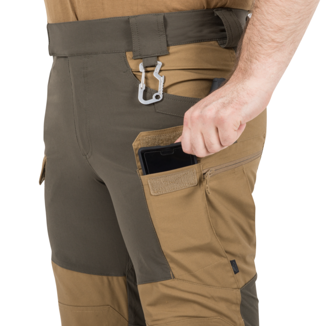 Helikon-Tex Hybrid Outback-Hosen - DuraCanvas, coyote/schwarz