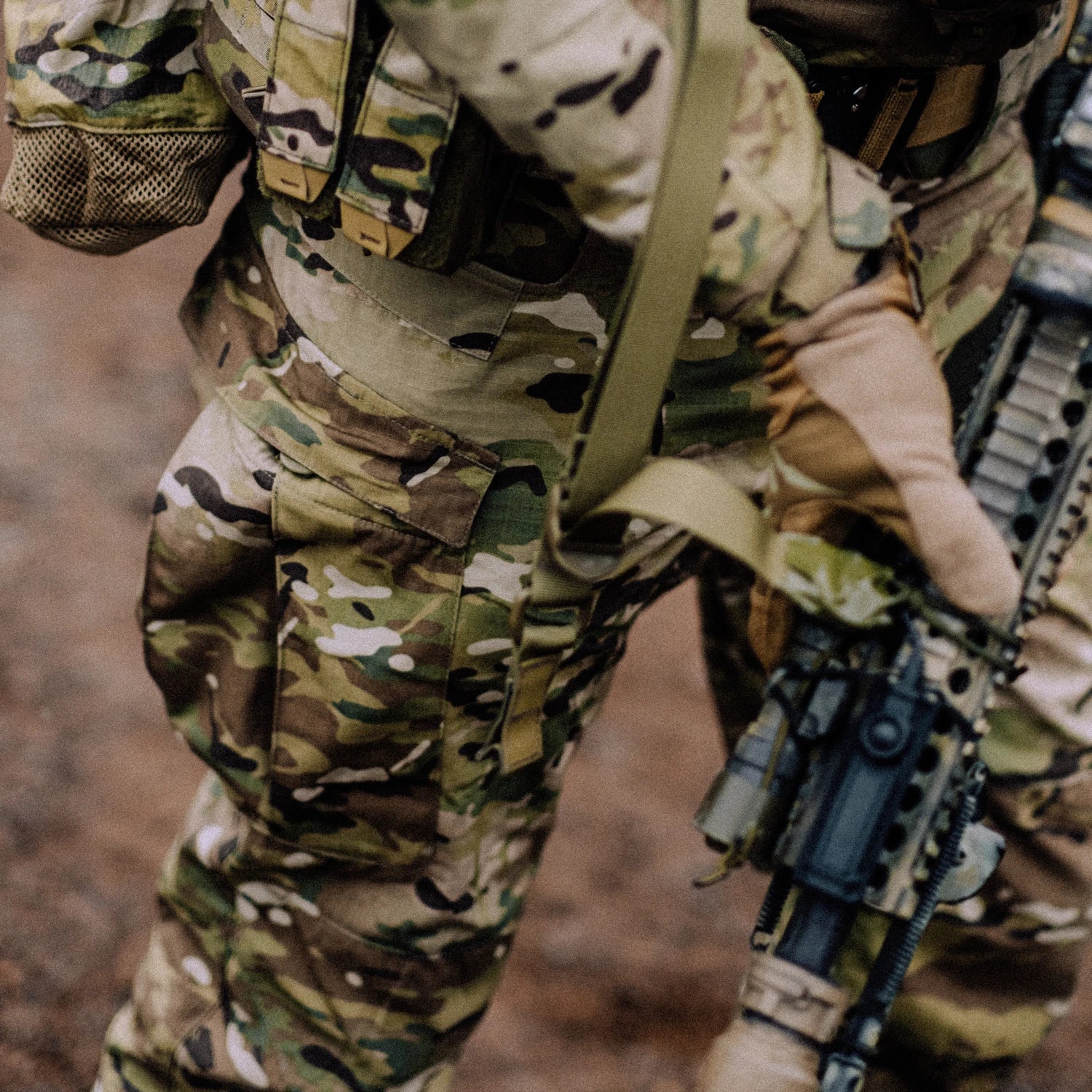 Helikon-Tex MBDU nohavice NyCo Ripstop, PenCott WildWood™ – v použití 1