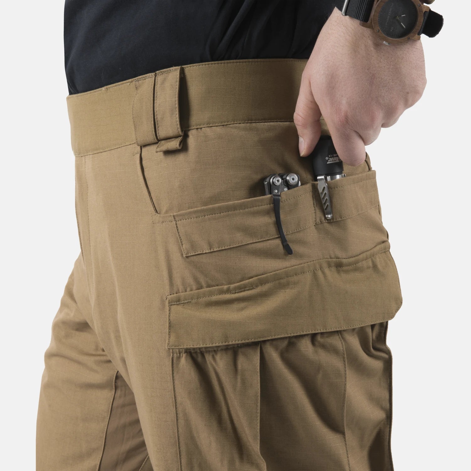 Helikon-Tex MBDU nohavice NyCo Ripstop, PenCott WildWood™ – detail 7