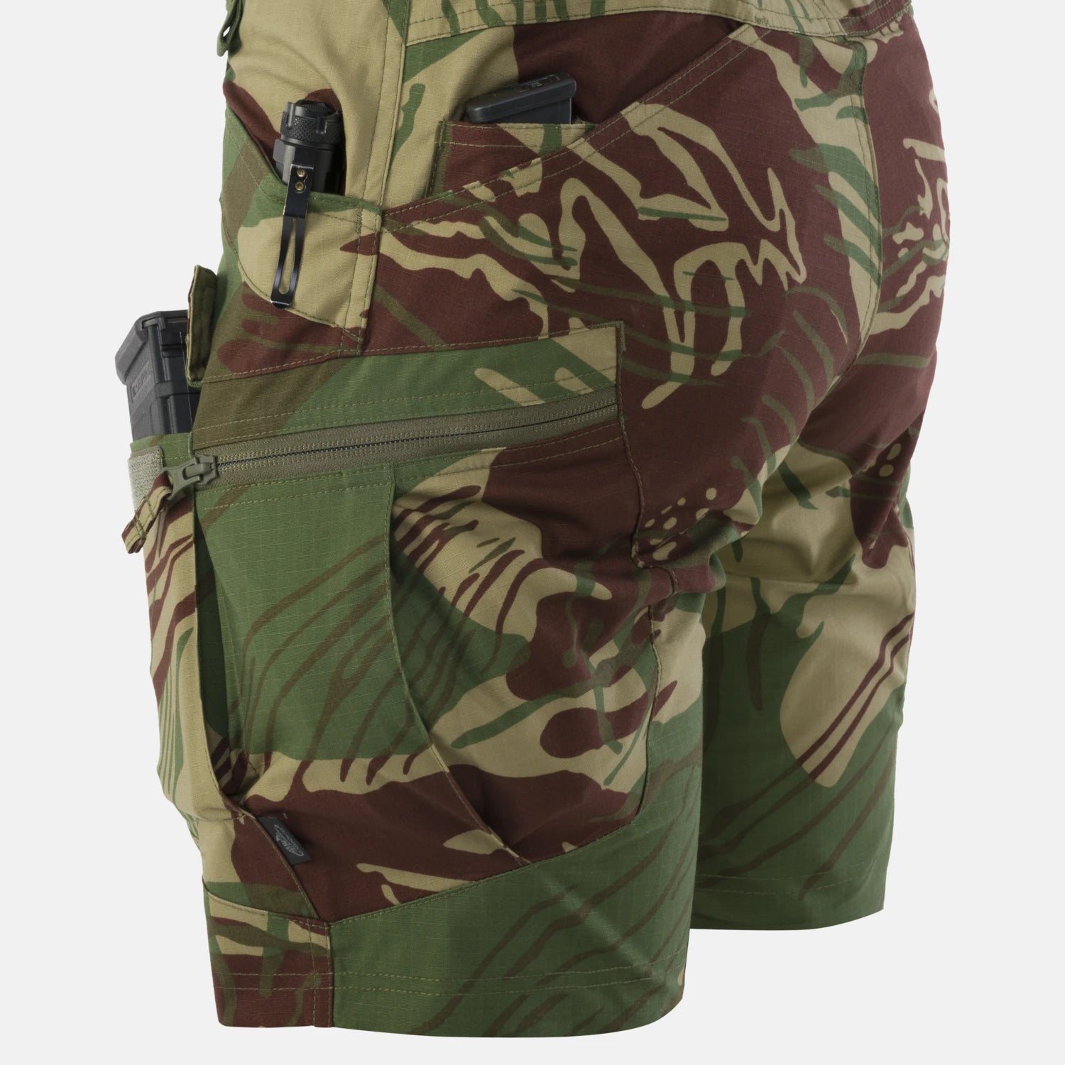 Helikon-Tex UTS 6" krátke nohavice, Rhodesian Camo – detail 3