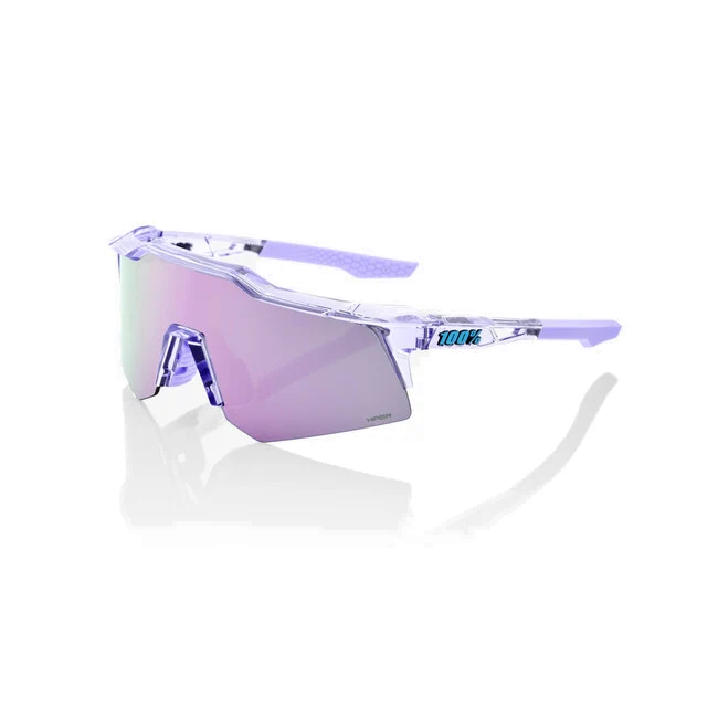100% Speedcraft XS Sunglasses, Polished Translucent Lavender