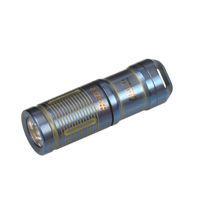 Speras ARC Ti Titanium Schlüsseltaschenlampe, blau