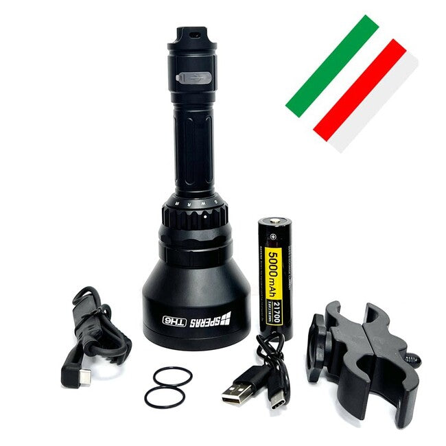 Speras TH6K taschenlampen-Set für Jäger 4-in-1 800lm