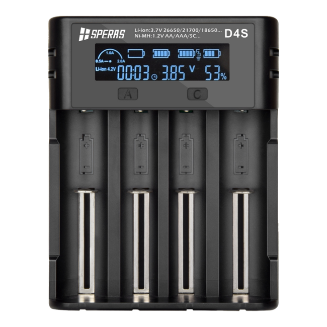 Speras D4S batterieladegerät