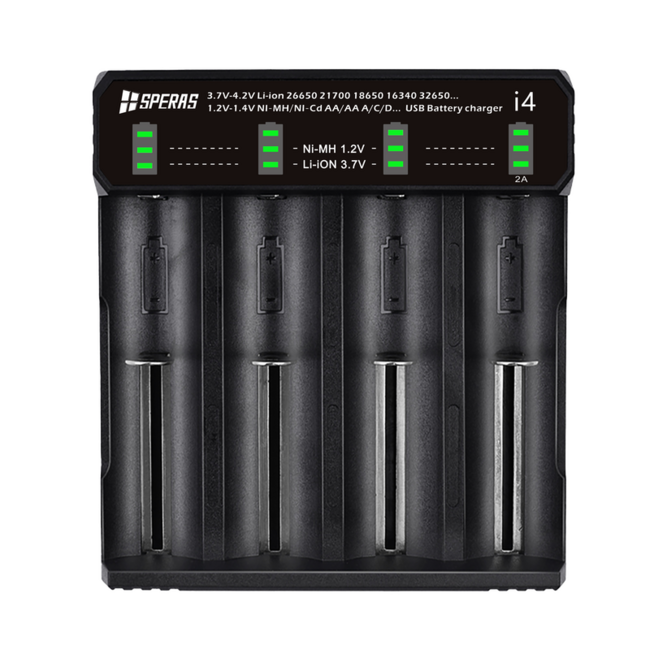 Speras I4 batterieladegerät