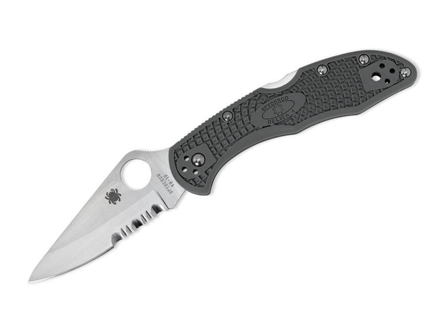 Spyderco Delica 4 taschenmesser 7,5cm, grün, frn
