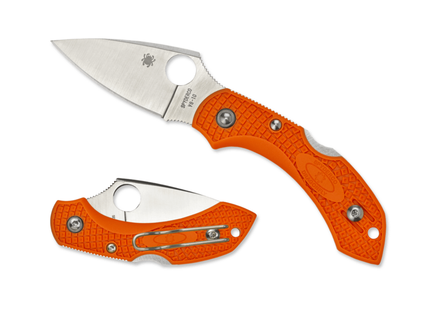 Spyderco Dragonfly 2 Lightweight taschenmesser 5,7 cm orange FRN