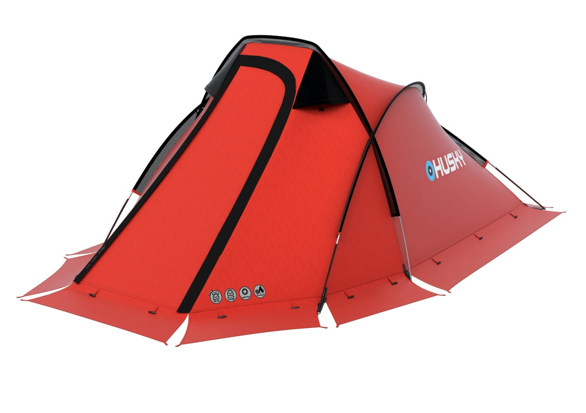 HUSKY Σκηνή Extreme Flame 2, κόκκινο