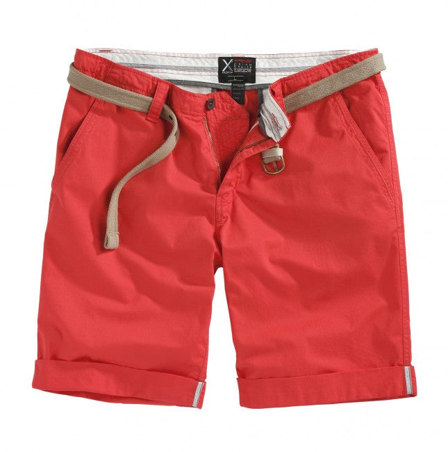 Surplus krátasy Chino, červené