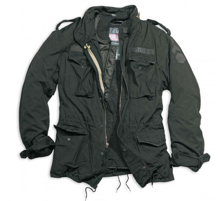 Surplus bunda Regiment M65, čierna