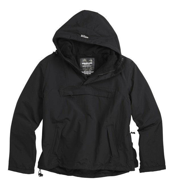 Surplus bunda Windbreaker, čierna