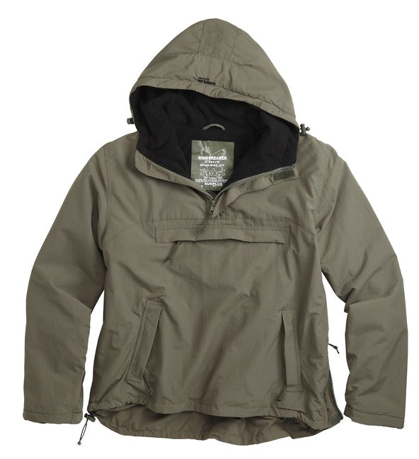 Surplus bunda Windbreaker olivová