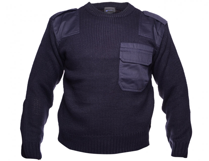 O&T sweater Pullover BW security tvamo-blau, fialova