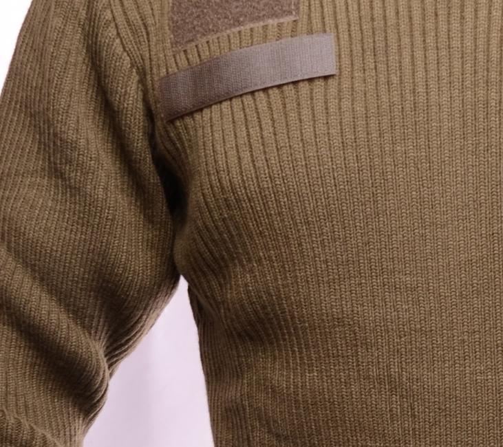 O&T Pullover Sweater CR Army grün