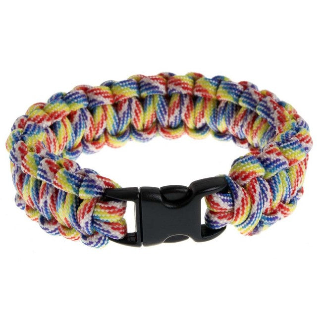 O&T Armband paracord Kunststoff- pracka, happy day
