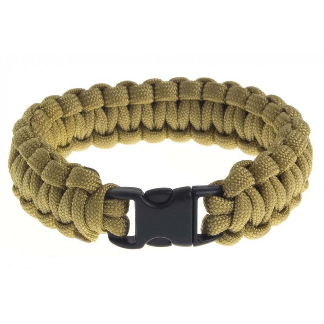 O&T Armband paracord Kunststoff- pracka, khaki